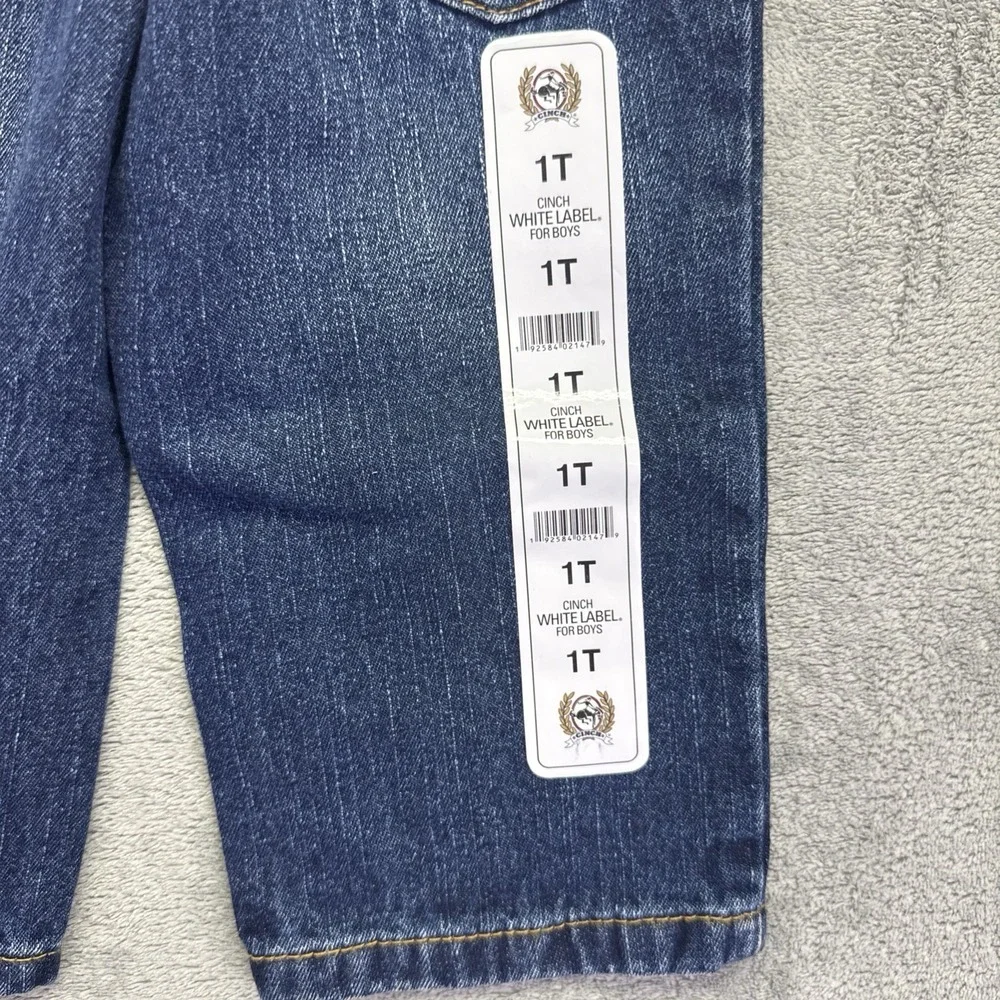 Boys Cinch White Label, Straight-Leg, Mid-Rise, Relax-Fit, Size 1T…NWT